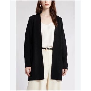 Nordstrom Signature Open Front Cashmere Cardigan